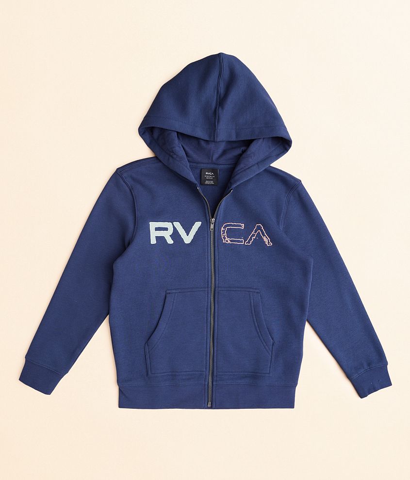 Boys - RVCA Split Path Hoodie front view