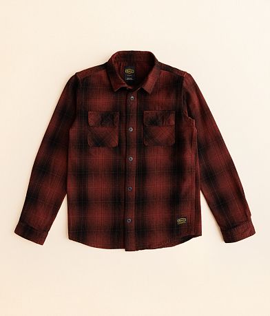 RVCA Boys - Dayshift Flannel Shirt front view