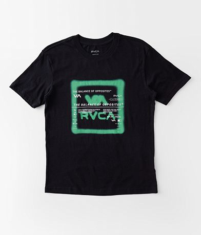 RVCA Boys - Spray Text T-Shirt front view