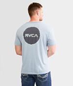 RVCA Glitch Bit T-Shirt - Men's T-Shirts in Deja Blue | Buckle