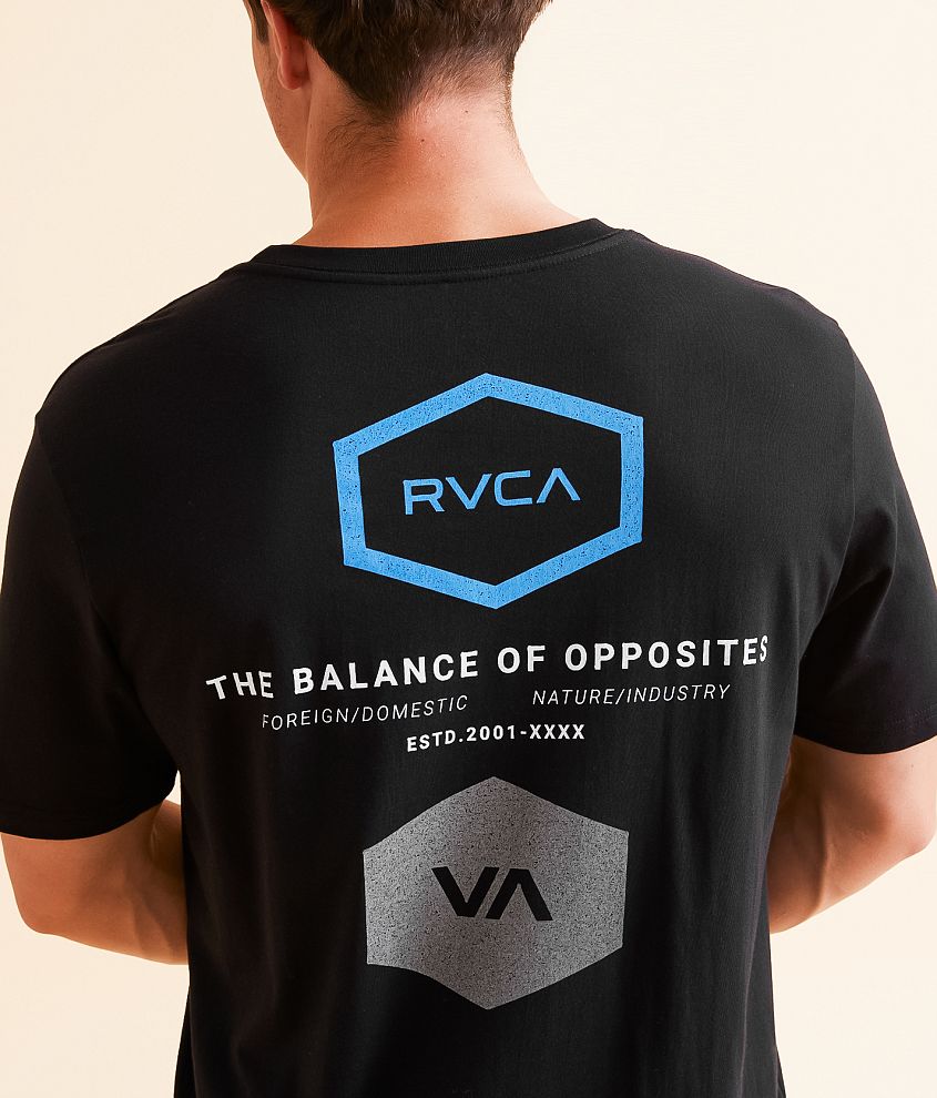 RVCA Double Hex Mirror T-Shirt