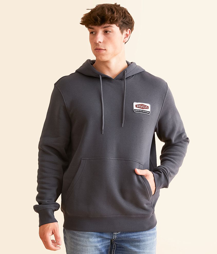 RVCA Mission Hooded Sweatshirt front view