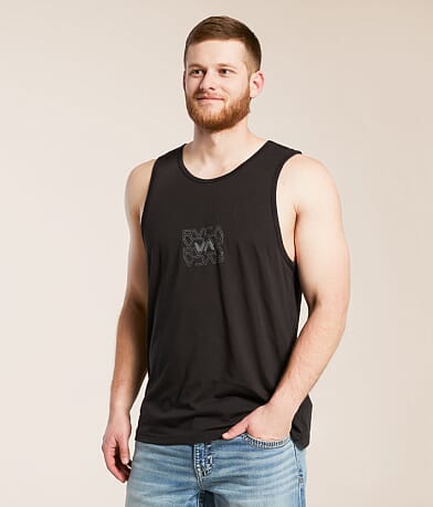 RVCA Pin Flip Tank Top front view