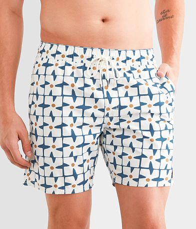 RVCA Perry Stretch Swim Trunks front view