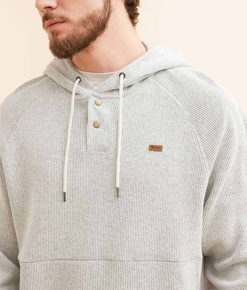 Port Hooded Henley Pullover