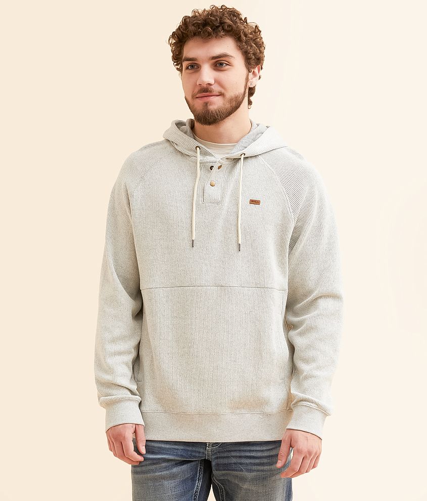 RVCA Port Hooded Henley Pullover