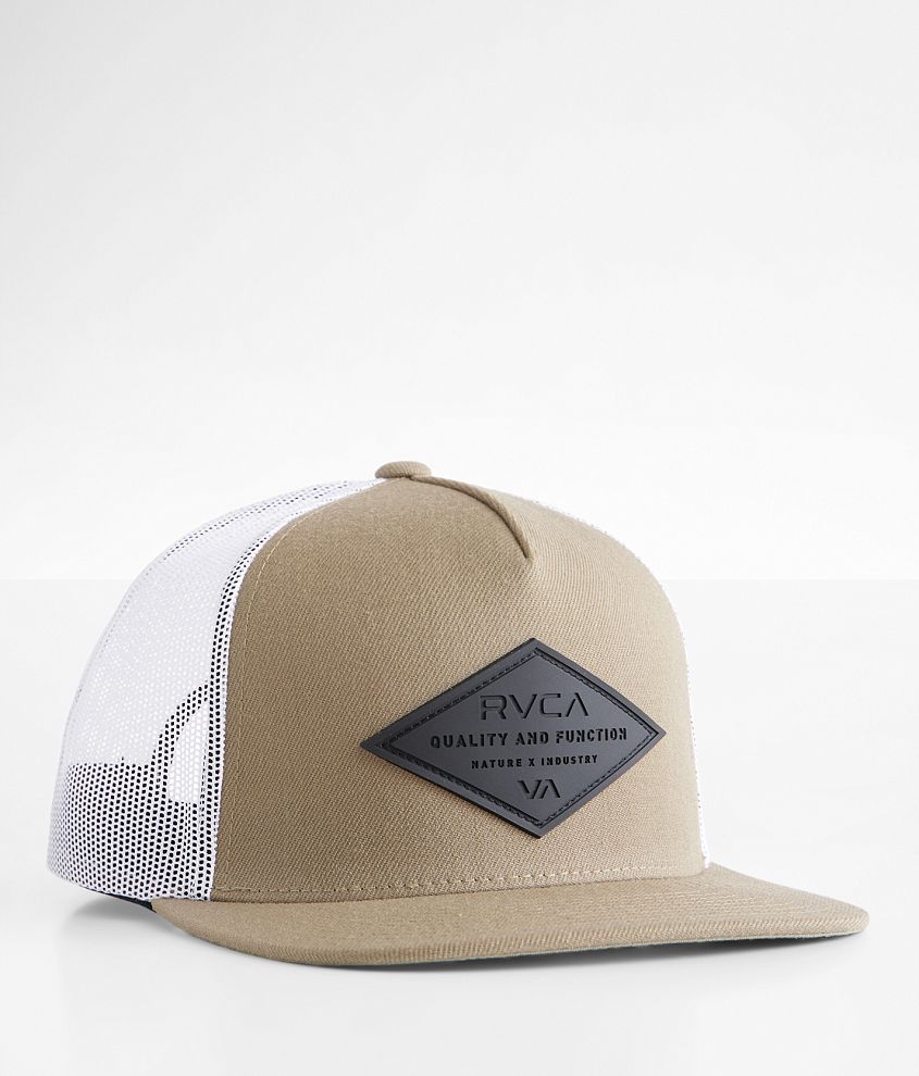 RVCA Assemble Trucker Hat - Men's Hats in Sand | Buckle