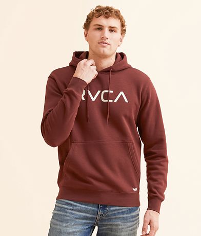 RVCA Big Hooded Sweatshirt front view