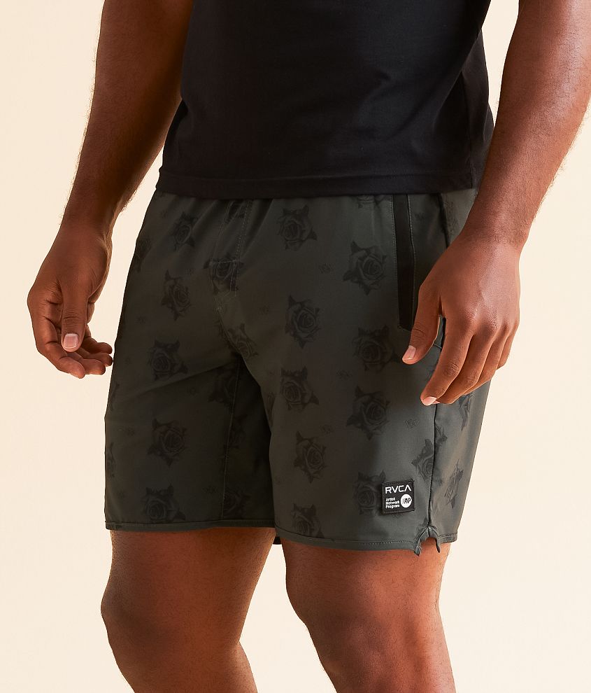 RVCA Benj Yogger Stretch Short front view