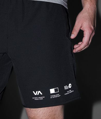 RVCA Yogger Stretch Short misc detail 3 view