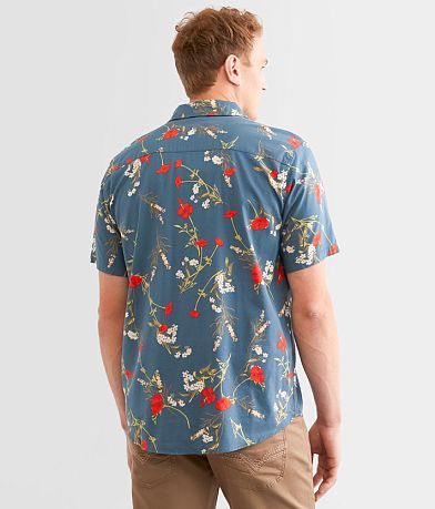 RVCA Botanical Floral Shirt BACK