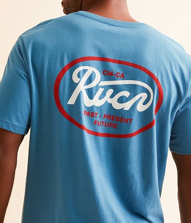 RVCA Oval Script T-Shirt BACK