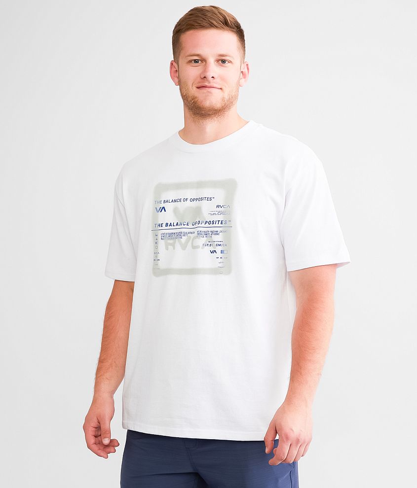 RVCA Spray Text T-Shirt