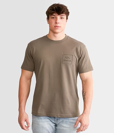 RVCA ATW Embossed T-Shirt front view