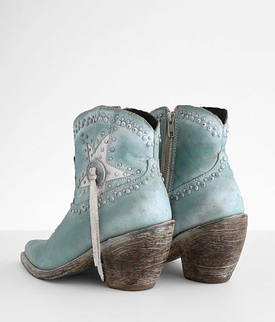 Liberty Black Studded Western Leather Boot misc detail 2 view