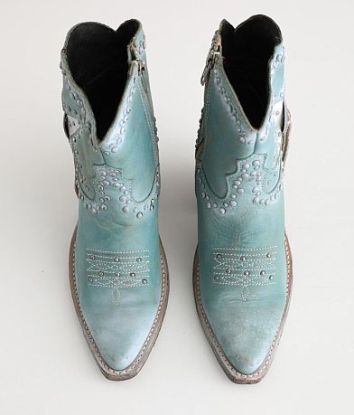 Liberty Black Studded Western Leather Boot misc detail 3 view