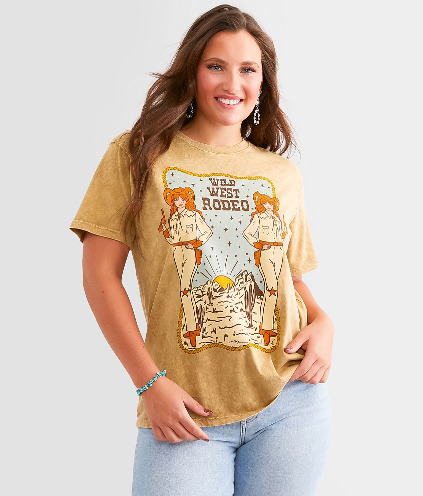 Life Clothing Wild West Rodeo T-Shirt front view