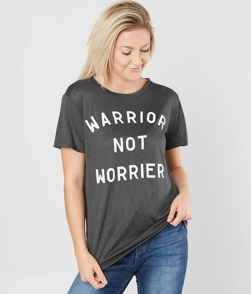 Life Clothing Co. Warrior Not Worrier T-Shirt front view