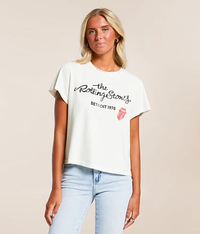 Life Clothing The Rolling Stones 1978 Band T-Shirt front view