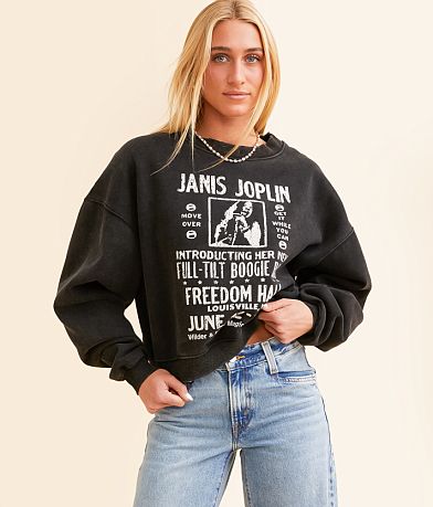 Life Clothing Janis Joplin Washed Band Pullover FULL_RIGHT_SIDE