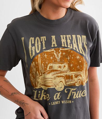 Life Clothing Lainey Wilson I Got A Heart Band T-Shirt MISC_DETAIL_1