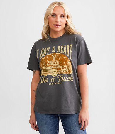 Life Clothing Lainey Wilson I Got A Heart Band T-Shirt FULL_LEFT_SIDE