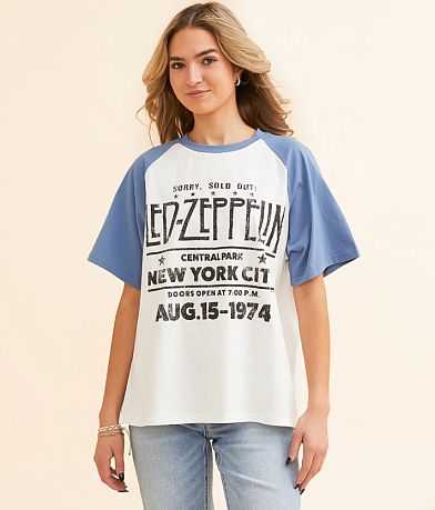 Life Clothing Led Zeppelin Tour Band T-Shirt FULL_LEFT_SIDE