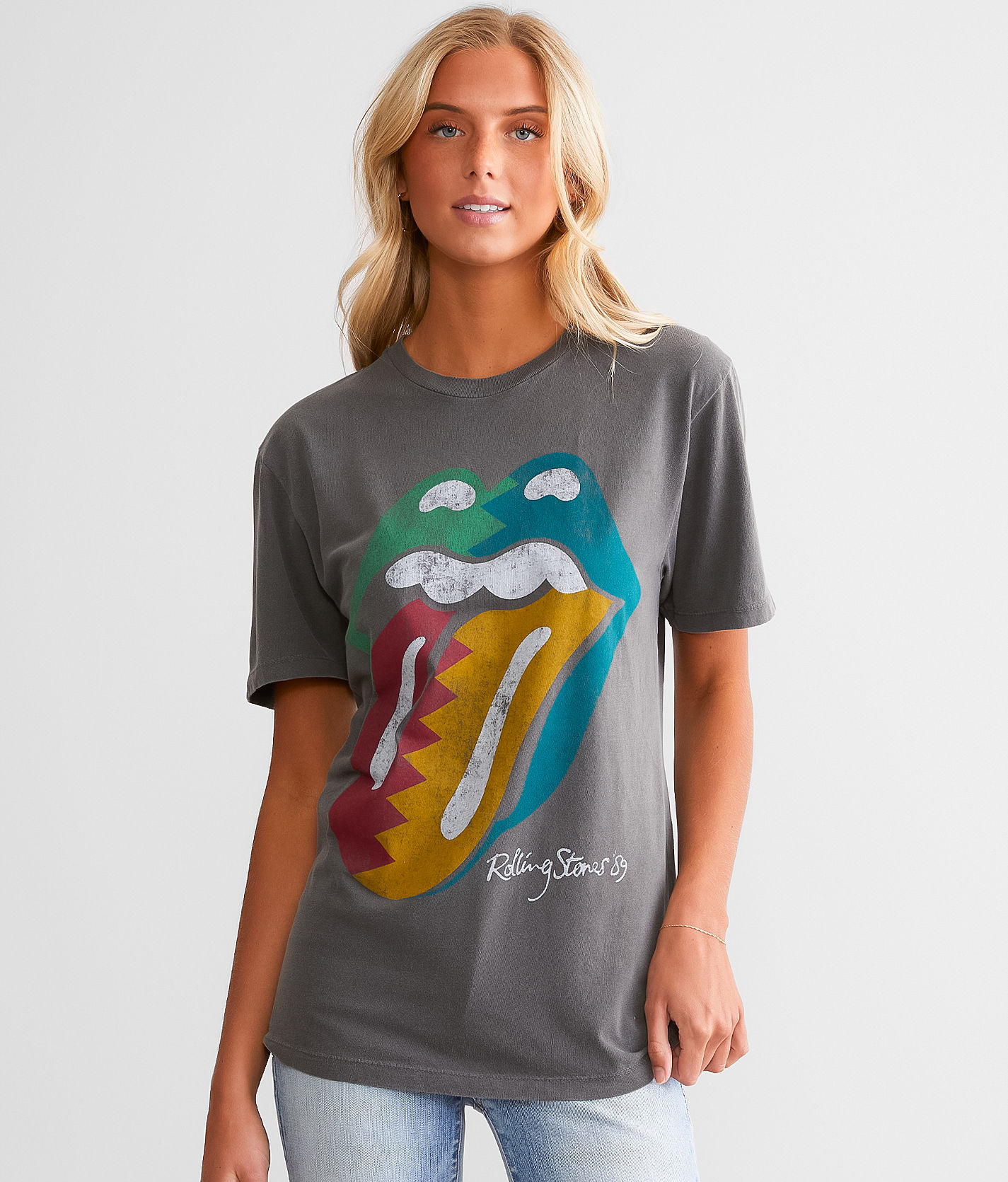 The Rolling Stones Band T-Shirt - Women's T-Shirts in Black | Buckle