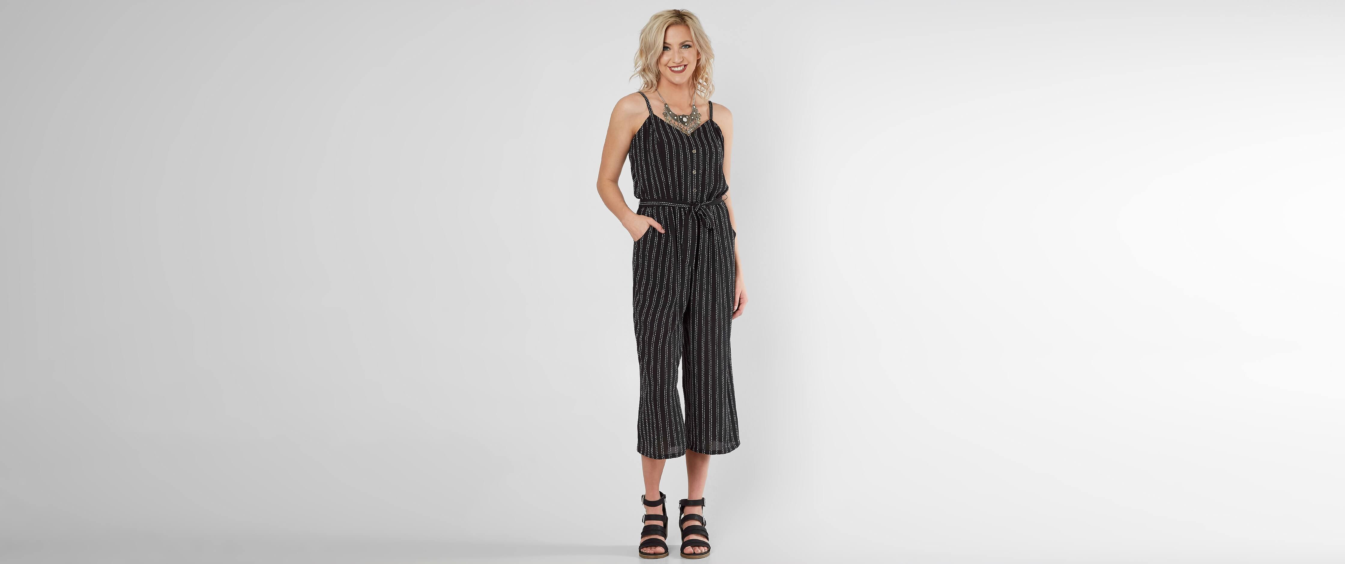 black gaucho jumpsuit