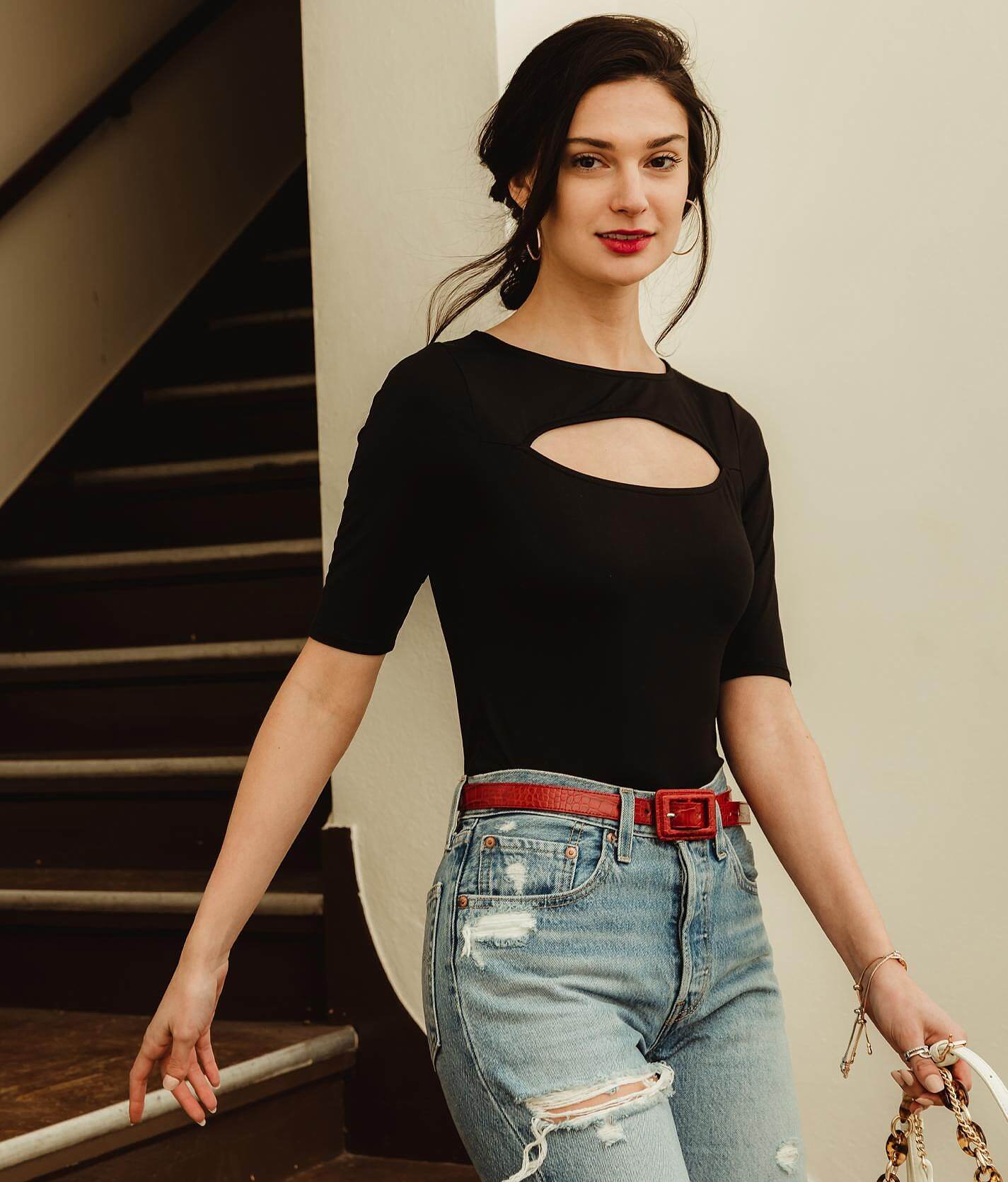 cut out blouses