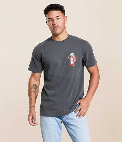 Pretty Vacant Vintage Race Bear T-Shirt front view
