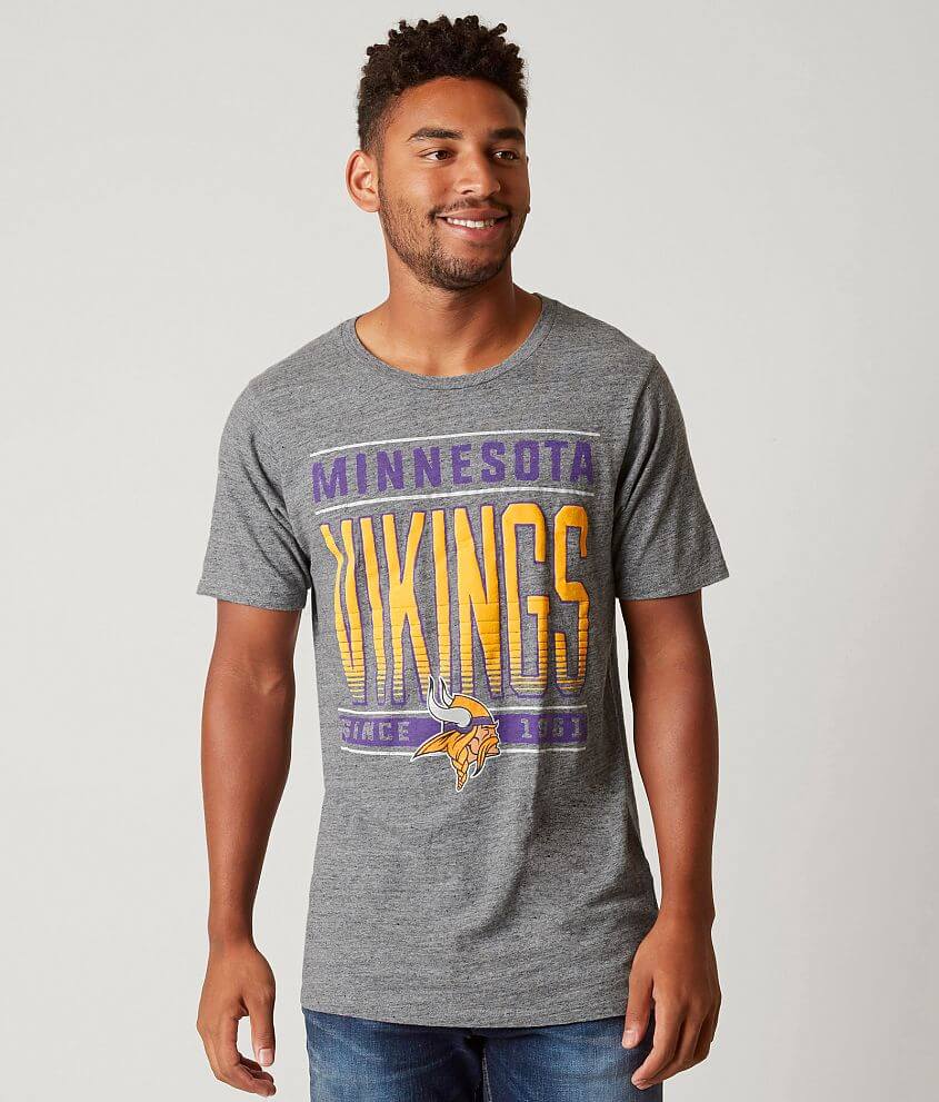 Junk Food Minnesota Vikings T-Shirt - Men's T-Shirts in Grey