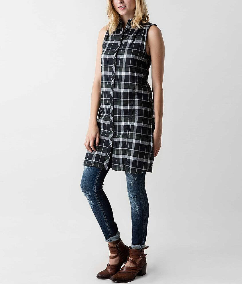 Lira Keep It Real Tunic Shirt front view