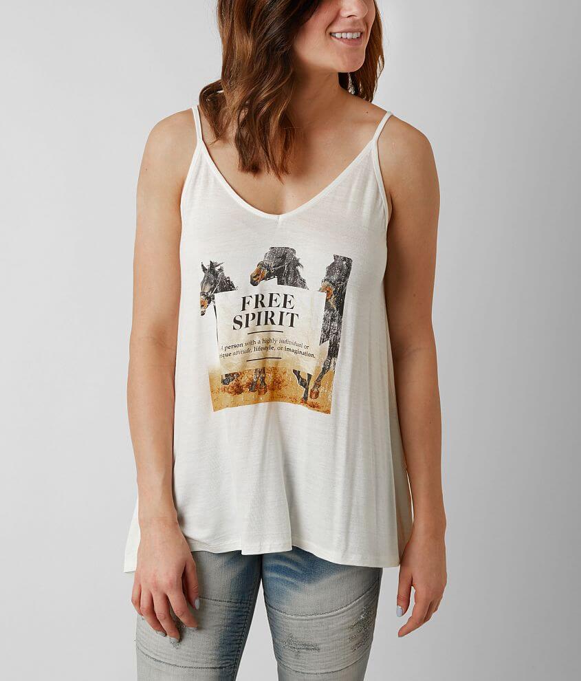 Lira Free Spirit Tank Top front view