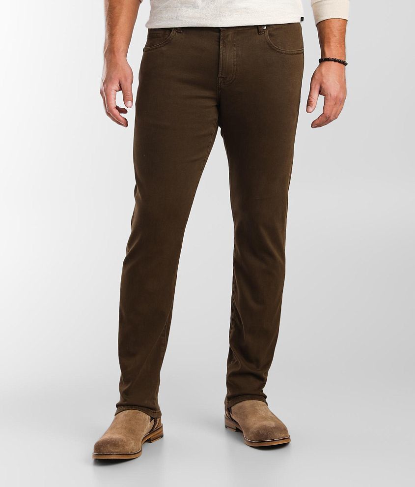 Liverpool Kingston Modern Straight Pant Men s Pants in Tobacco Buckle