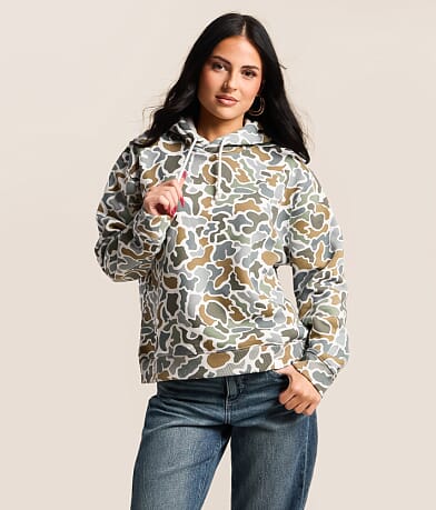 Hilltop Camo Hooded Sweatshirt
