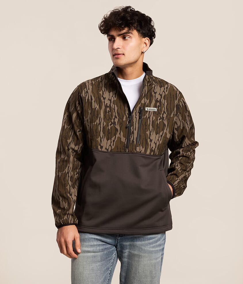 Fielder 2.0 Half Zip Camo Pullover