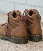 Dr. Martens Fynn Leather Boot - Clothing in Tan Grizzly | Buckle display picture 2