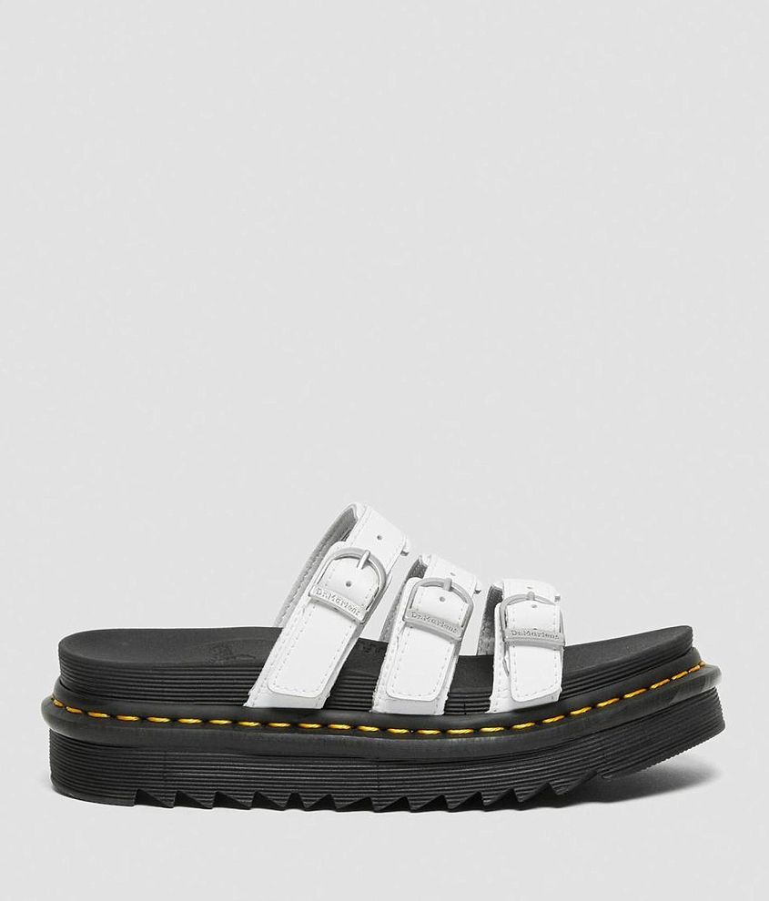 Dr. Martens Blaire Hydro Leather Slide front view