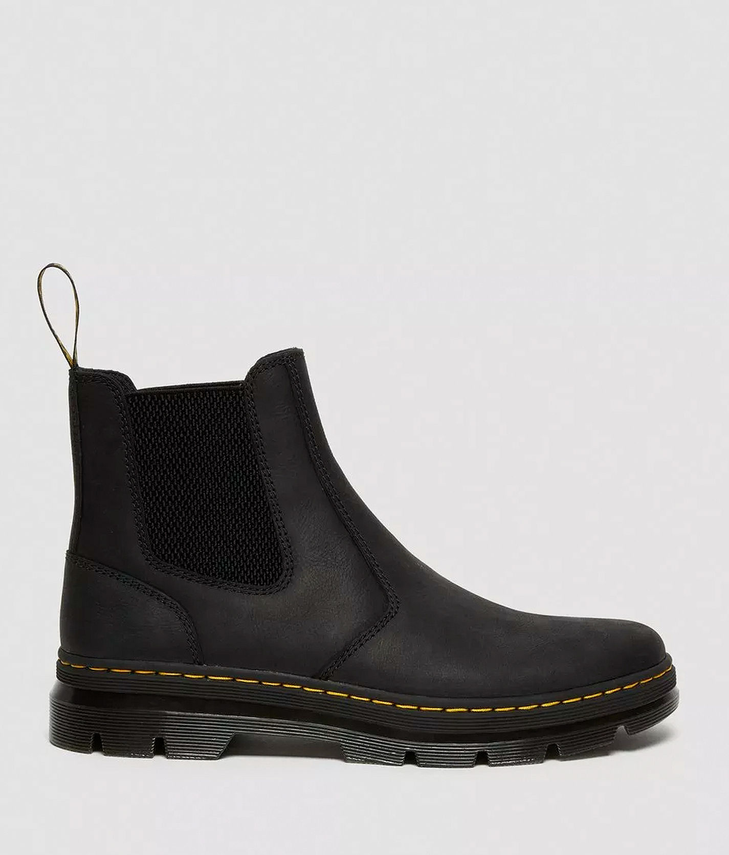 COPY - Dr. Martens Unisex-Adult Embury Leather Chelsea Boot Mens Dr Martens Embury Chelsea Boots In Black | Soletrader main image 3