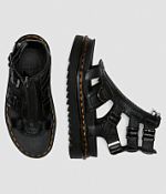 Dr. Martens Olson Milled Nappa Leather Sandal - Women's Shoes in