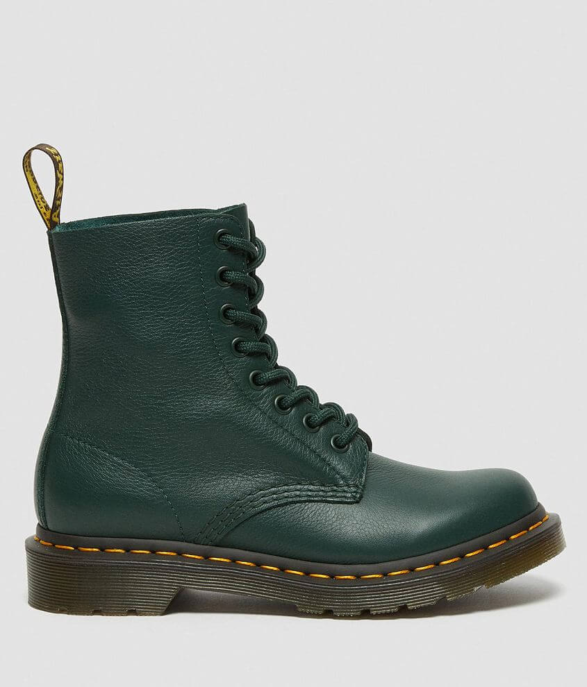 Allergie jukbeen kans Dr. Martens 1460 Pascal Virginia Leather Boot - Women's Shoes in Pine Green  | Buckle