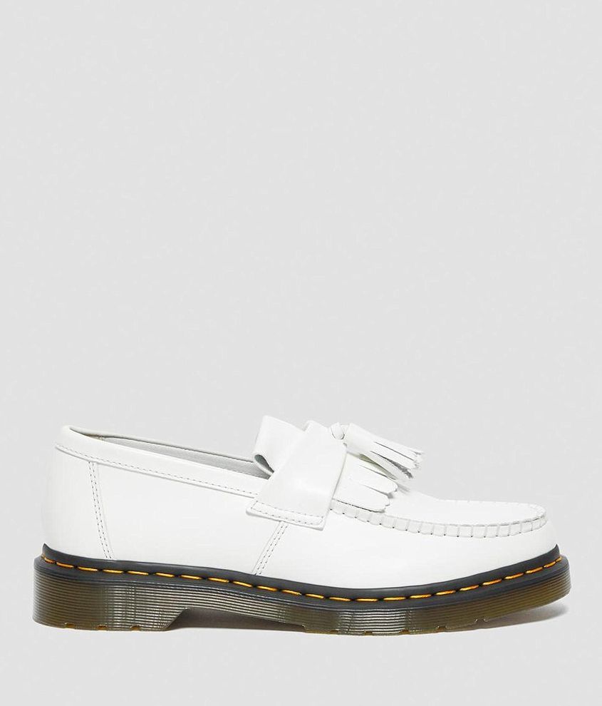 Dr. Martens Adrian Leather Loafer Shoe - Women's Shoes in White Smooth ...