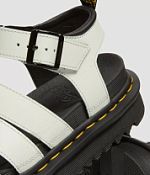 Dr. Martens Blaire Leather Sandal - Women's Shoes in Smoked