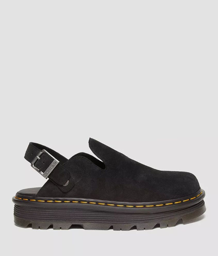 Dr. Martens Zebzag Suede Mule front view