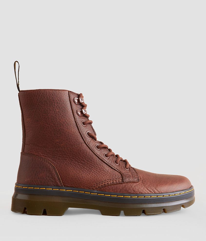 Dr. Martens Combs Leather Boot front view