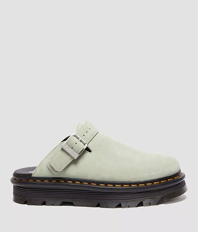 Dr. Martens Zebzag Suede Mule front view