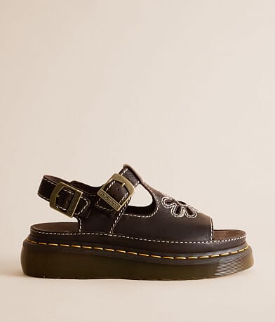 Dunnet Flower Leather Sandal