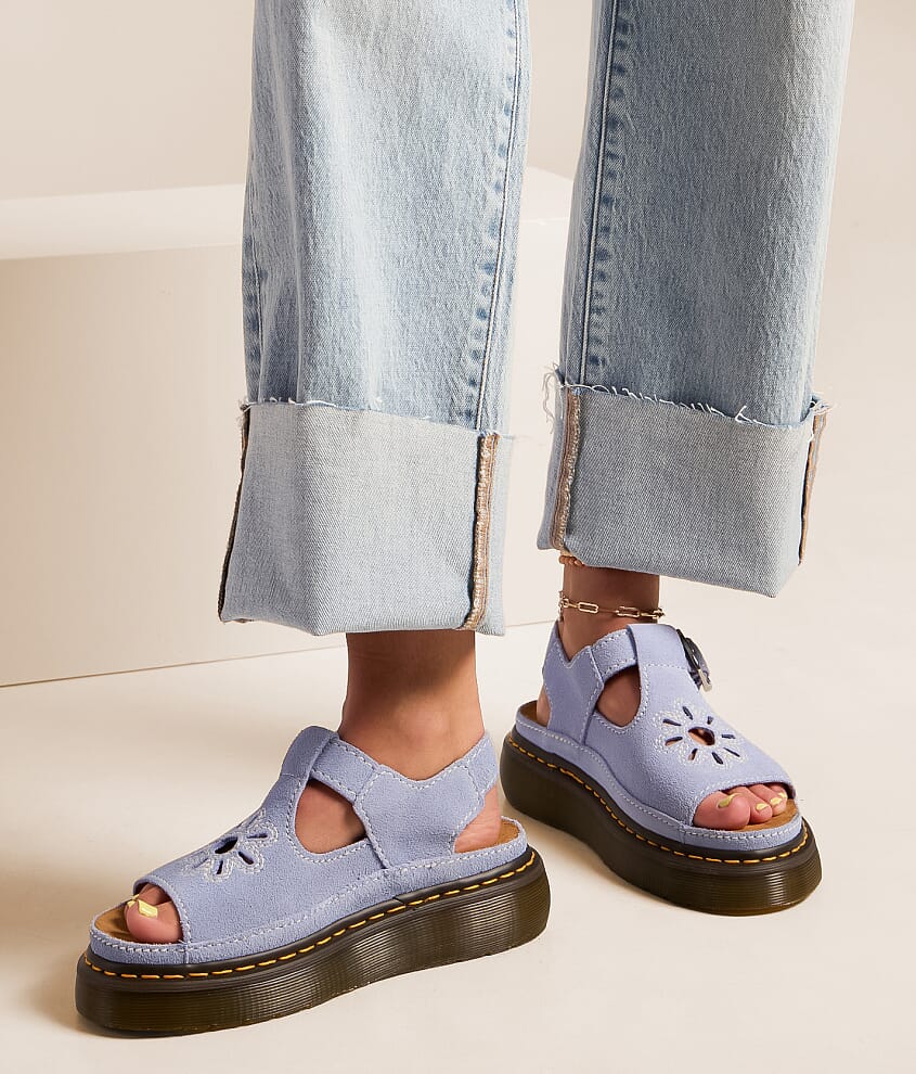 Dunnet Flower Suede Sandal