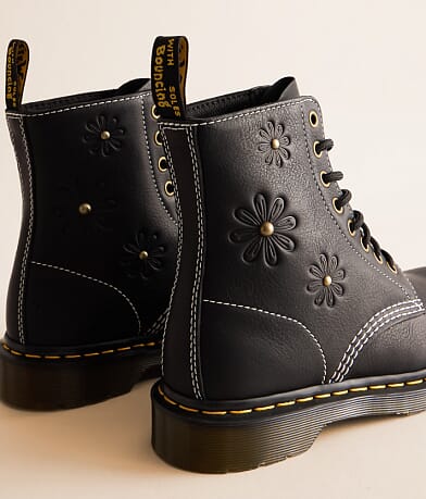 1460 Pascal Flower Leather Boot thumbnail 6